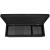 Set banchetă depozitare, piele eco, taburet pt. picioare, negru, 3 buc GartenMobel Dekor