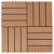 Plăci de pardoseală, 22 buc., culoare tec, 30x30 cm, WPC, 2 mp GartenMobel Dekor