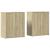 Dulapuri, 2 buc., stejar sonoma, 60x31x70 cm, lemn prelucrat GartenMobel Dekor