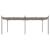 Pergola cu acoperiș retractabil, gri taupe, 589x292x230 cm GartenMobel Dekor