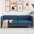 Canapea cu 3 locuri, albastru, material textil GartenMobel Dekor
