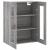 Dulap montat pe perete, gri sonoma, 69,5x34x90 cm GartenMobel Dekor