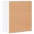 Dulap, alb, 60x31x70 cm, lemn prelucrat GartenMobel Dekor