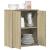 Dulap, stejar sonoma, 60x31x70 cm, lemn prelucrat GartenMobel Dekor