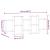 Raft de perete, lemn vechi, 159x18x65 cm, lemn prelucrat GartenMobel Dekor