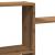 Raft de perete, lemn artizanal, 159x18x65 cm, lemn prelucrat GartenMobel Dekor