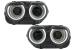Faruri LED Dodge Challenger (2015-2024) Negru Performance AutoTuning