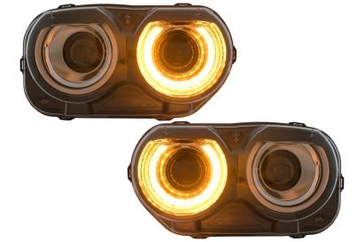 Stopuri Litec LED VW Scirocco III 08-10 rosu / fum Performance AutoTuning