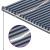 Copertină retractabilă manual cu LED albastru și alb 300x250 cm GartenMobel Dekor