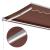 Copertină retractabilă manual cu LED, maro, 300x250 cm GartenMobel Dekor