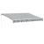 Copertină retractabilă manual cu LED, antracit/alb, 300x250 cm GartenMobel Dekor