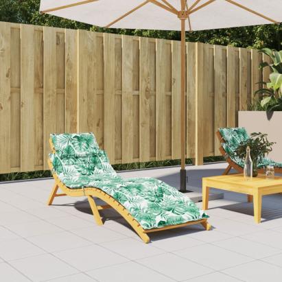 Pernă de șezlong, model frunze, textil Oxford GartenMobel Dekor
