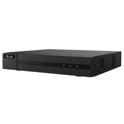 NVR 8 canale Hikvision HiLook NVR-108MH-C/8P(D), 8x PoE, 8MP 4K, latime banda 80Mbps, 1x port SATA max 8TB SafetyGuard Surveillance
