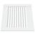Ușă de dulap design lambriu, alb, 39,5x39,4 cm, lemn masiv pin GartenMobel Dekor