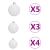 Brad Crăciun artificial pre-iluminat set globuri alb 120 cm PVC GartenMobel Dekor