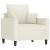 Set de canapele cu perne, 4 piese, crem, catifea GartenMobel Dekor