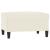 Set de canapele cu perne, 3 piese, crem, catifea GartenMobel Dekor