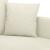 Set de canapele cu perne, 3 piese, crem, catifea GartenMobel Dekor