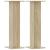 Suporturi plante 2 buc. stejar sonoma 30x30x95cm lemn prelucrat GartenMobel Dekor