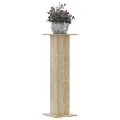 Suporturi plante 2 buc. stejar sonoma 30x30x95cm lemn prelucrat GartenMobel Dekor
