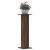 Suporturi plante 2 buc. stejar maro 30x30x95 cm lemn prelucrat GartenMobel Dekor