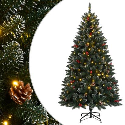 Brad de Crăciun artificial cu 300 LED-uri, 240 cm GartenMobel Dekor