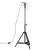 Lampă de podea 25 W, alb, 35x35x65/95 cm, E27 GartenMobel Dekor