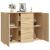 Dulap, stejar sonoma, 91x29,5x65 cm, lemn compozit GartenMobel Dekor