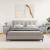 Noptiere, 2 buc., gri beton, 40x30x50 cm, lemn compozit GartenMobel Dekor