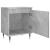 Noptiere, 2 buc., gri beton, 40x30x50 cm, lemn compozit GartenMobel Dekor