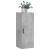 Dulap montat pe perete, gri beton, 34,5x34x90 cm GartenMobel Dekor