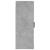 Dulap montat pe perete, gri beton, 34,5x34x90 cm GartenMobel Dekor