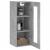 Dulap montat pe perete, gri beton, 34,5x34x90 cm GartenMobel Dekor