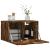 Dulap de perete, stejar fumuriu, 60x36,5x35 cm, lemn prelucrat GartenMobel Dekor