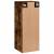 Dulap de perete, stejar fumuriu, 34,5x34x90 cm, lemn prelucrat GartenMobel Dekor