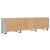 Comodă TV, gri beton, 150x30x44,5 cm, lemn prelucrat GartenMobel Dekor