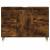Dulap pentru baie, stejar fumuriu, 80x33x60 cm, lemn compozit GartenMobel Dekor