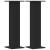 Noptiere, 2 buc., negru, 30x30x95 cm, lemn prelucrat GartenMobel Dekor
