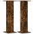 Noptiere, 2 buc., stejar fumuriu, 30x30x95 cm, lemn prelucrat GartenMobel Dekor
