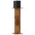 Noptiere, 2 buc., lemn vechi, 30x30x95 cm, lemn prelucrat GartenMobel Dekor