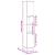 Dulap de baie, lemn vechi, 30x30x190 cm, lemn prelucrat GartenMobel Dekor