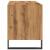 Dulap discuri stejar artizanal, 84,5x38x48 cm, lemn prelucrat GartenMobel Dekor