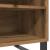 Dulap discuri stejar artizanal, 84,5x38x48 cm, lemn prelucrat GartenMobel Dekor