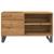 Dulap discuri stejar artizanal, 84,5x38x48 cm, lemn prelucrat GartenMobel Dekor