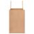 Pungi de hârtie 50 buc cu mânere maro 26x17x25 cm GartenMobel Dekor