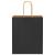 Pungi de hârtie 250 buc cu mânere negre 18x8x22 cm GartenMobel Dekor