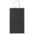 Pungi de hârtie 250 buc cu mânere negre 21x11x36 cm GartenMobel Dekor
