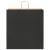 Pungi de hârtie 250 buc cu mânere negre 45x17x48 cm GartenMobel Dekor