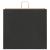 Pungi de hârtie 250 buc cu mânere negre 54x15x49 cm GartenMobel Dekor