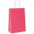 Pungi de hârtie 50 buc cu mânere roz 21x11x31 cm GartenMobel Dekor